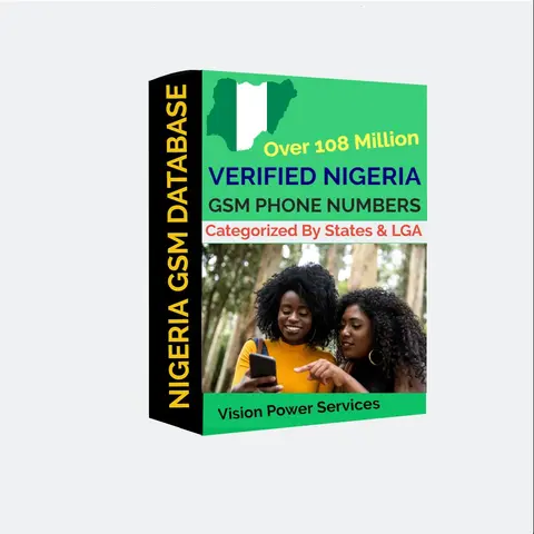 Nigeria GMS Phone Number Database